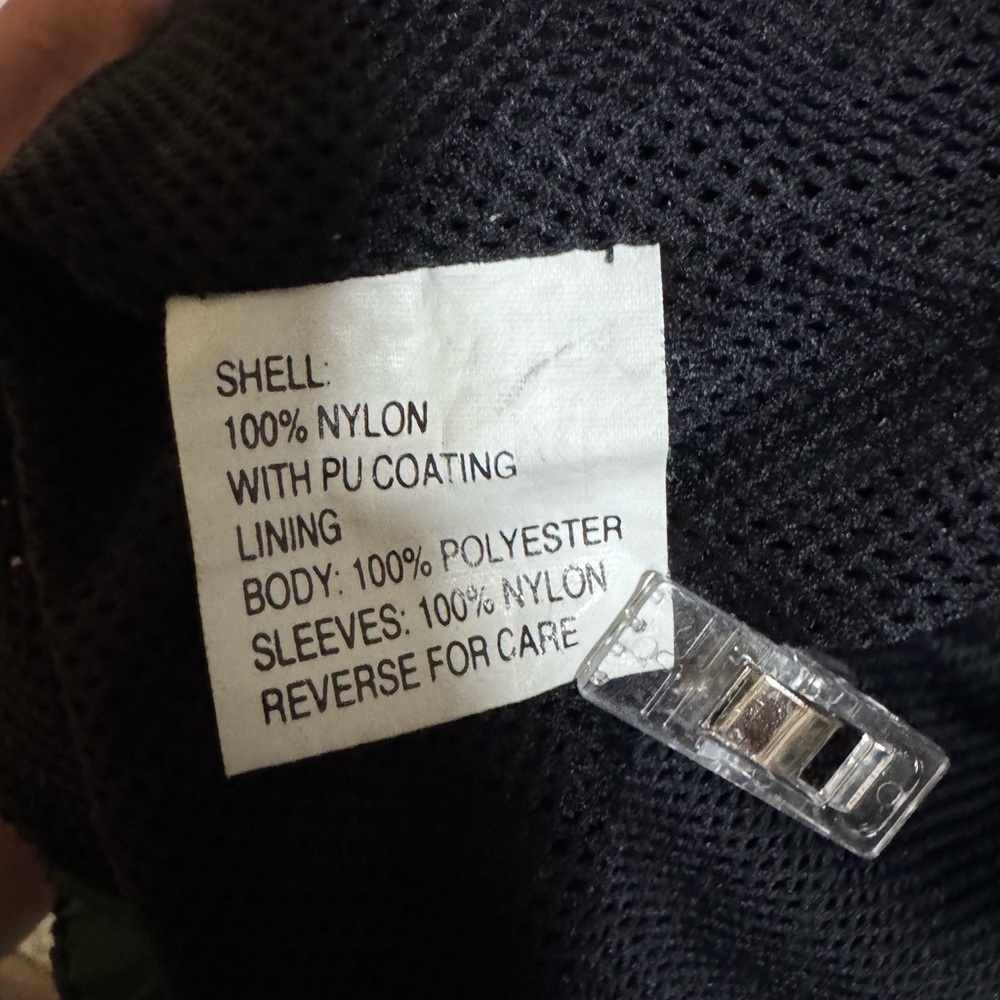 Sun Mountain Sports Windbreaker Jacket Black/Green XL - Picture 5 of 10